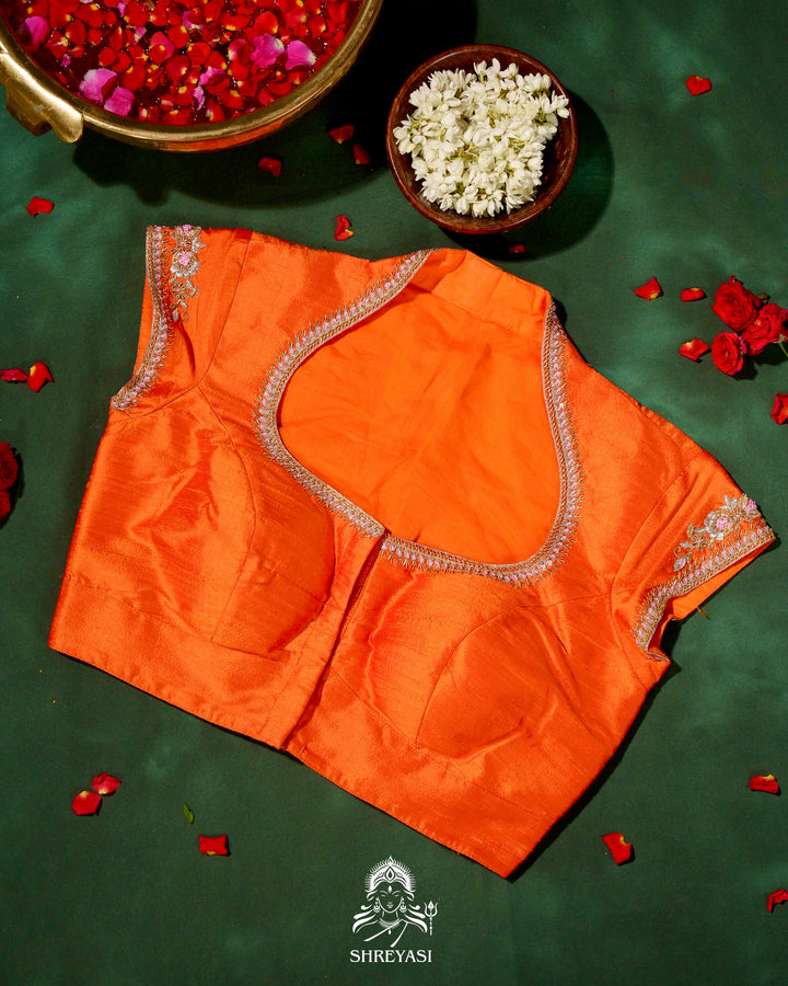 Handloom Pure Banarasi Ektara Kora Silk Saree with Kadiyal Border