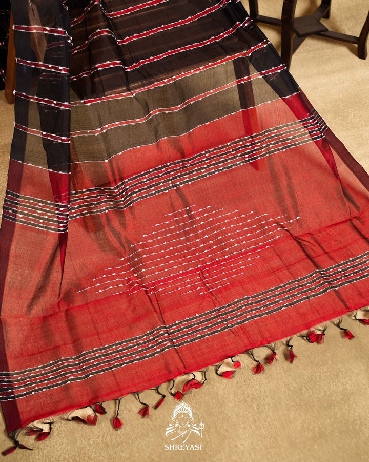 Handloom Pure Mangalagiri Silk Saree