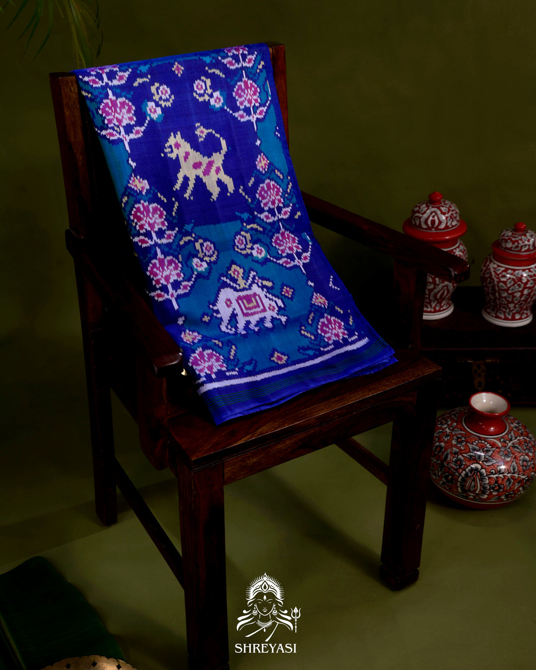 Handloom Pure Rajkot Patola Silk Saree