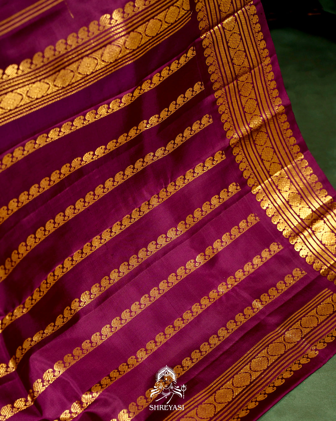 Handloom Pure Kanjivaram Silk Saree with Real Zari
