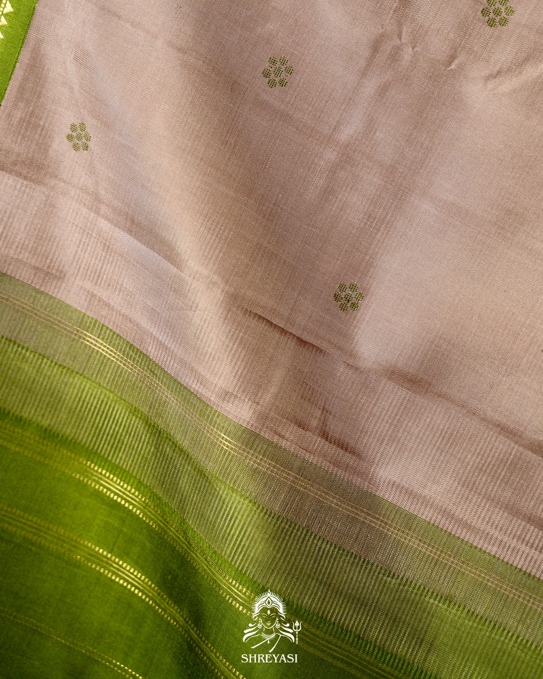 Traditional Tanjore Painting on Handloom Pure Kanjivaram Silk Sarees with Real Zari