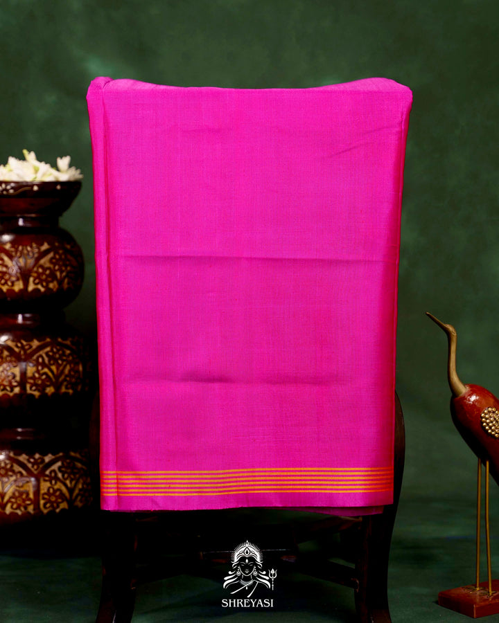 Handloom Rajkot Patola Silk Saree in Purple with Multicolor Ikat