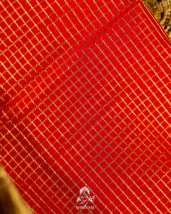 Handloom Pure Kanjivaram Silk Sarees with Real Zari and Hand Painted Tanjore Art