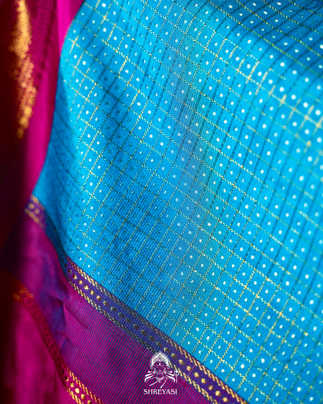 Traditional Tanjore Painting on Handloom Pure Kanjivaram Silk Sarees with Real Zari