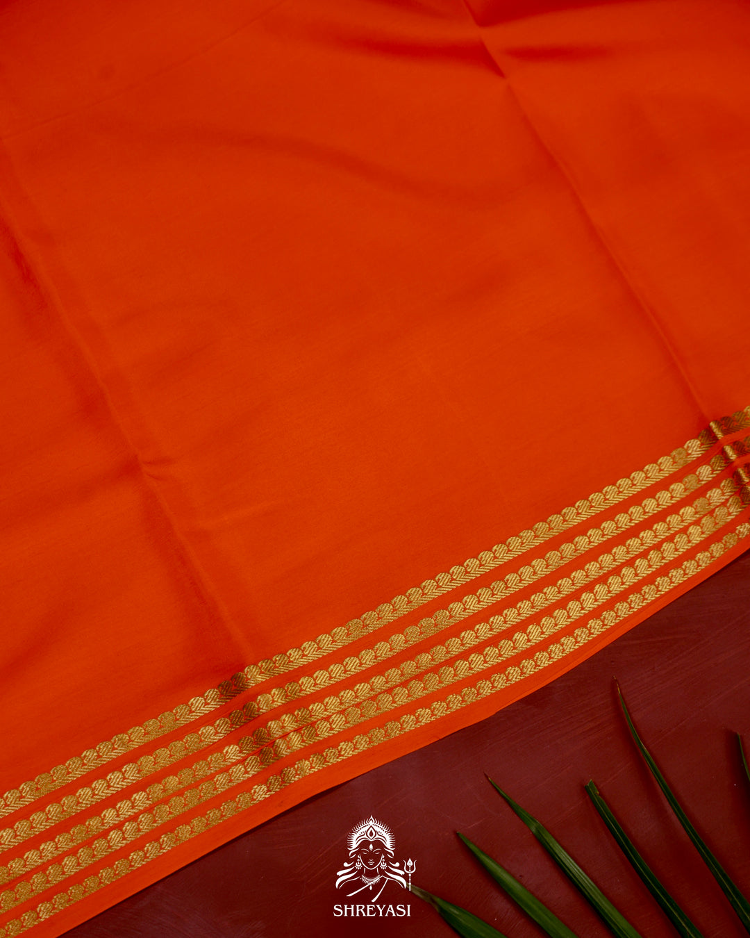 Pure Mysore Silk Saree with Kalamkari Artwork