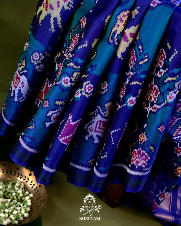 Handloom Pure Rajkot Patola Silk Saree