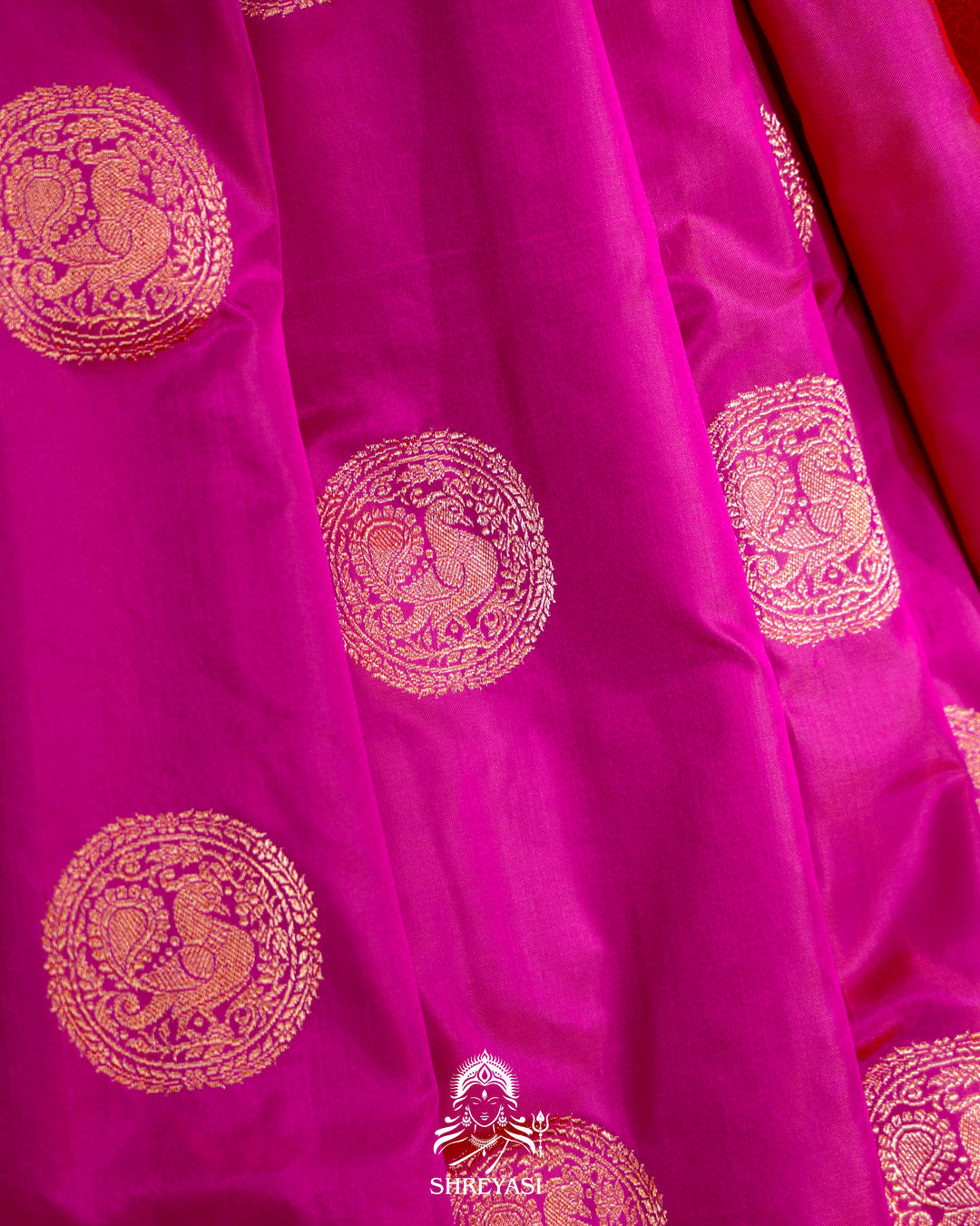Banarasi Ektara Silk Saree with Kadwa Meenakari Weaving
