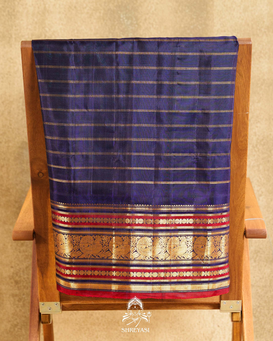 Handloom Pure Gadwal Silk Saree