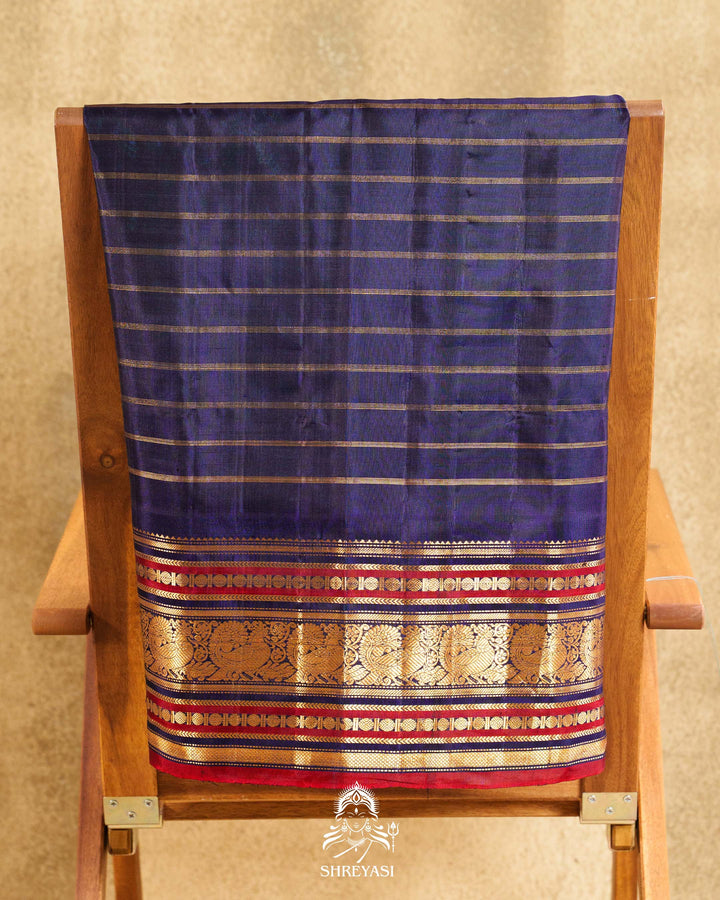 Handloom Pure Gadwal Silk Saree