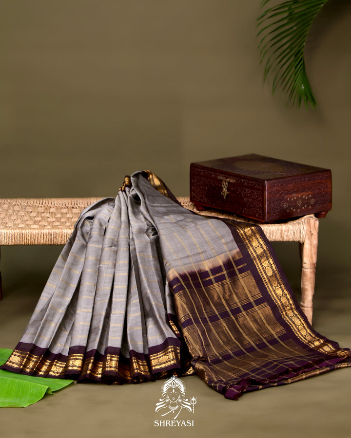 Handloom Sico Gadwal Saree