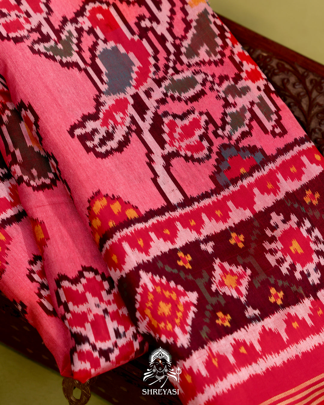 Handloom Pure Rajkot Patola Silk Saree