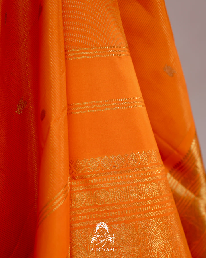 Handloom Kanjivaram Silk Saree with Real Zari