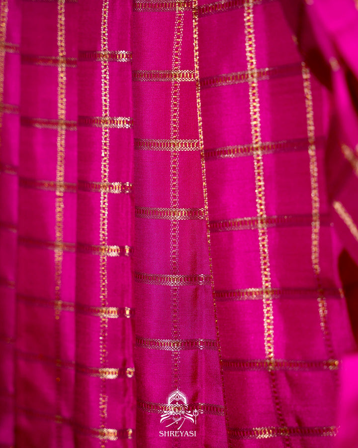 Handloom Pure Kanjivaram Silk Saree with Real Zari