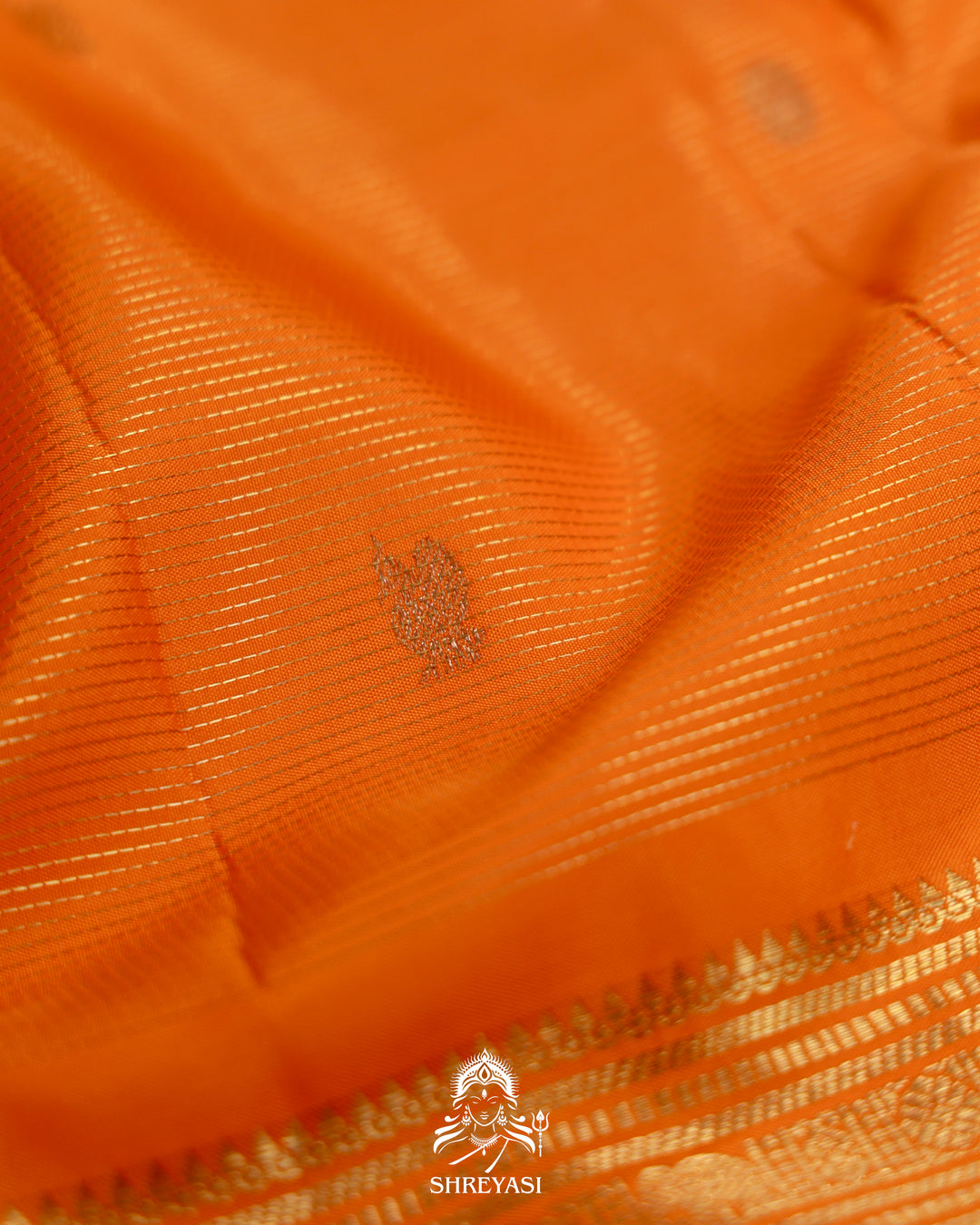 Handloom Kanjivaram Silk Saree with Real Zari