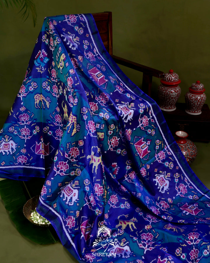 Handloom Pure Rajkot Patola Silk Saree
