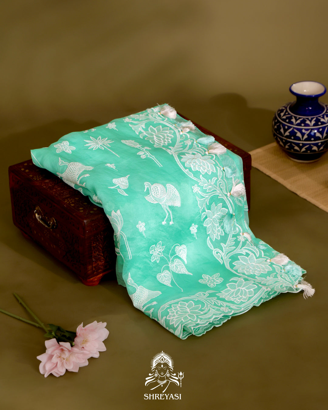 Organza Silk Saree