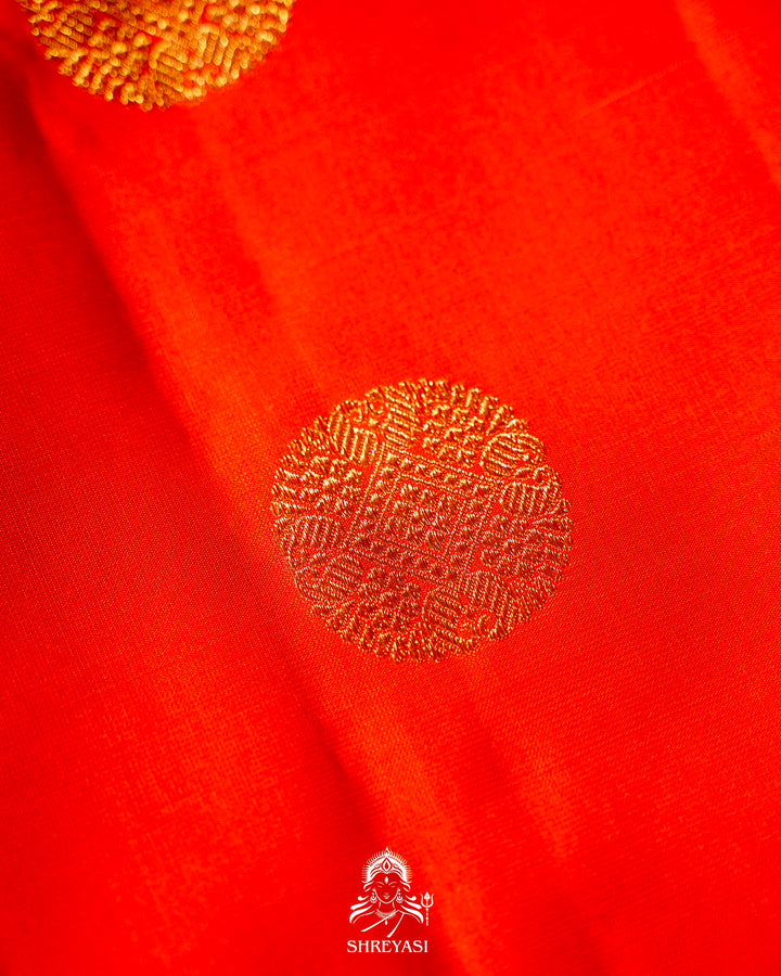 Handloom Pure Kanjivaram Silk Saree with Real Zari