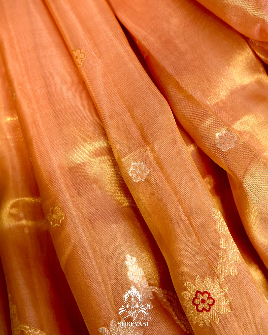 Banarasi Ektara Kora Silk Saree