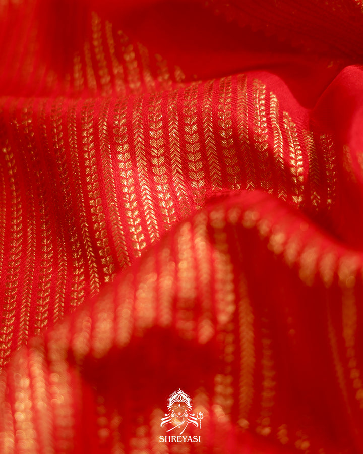 Kanjivaram Silk Saree with Real Zari