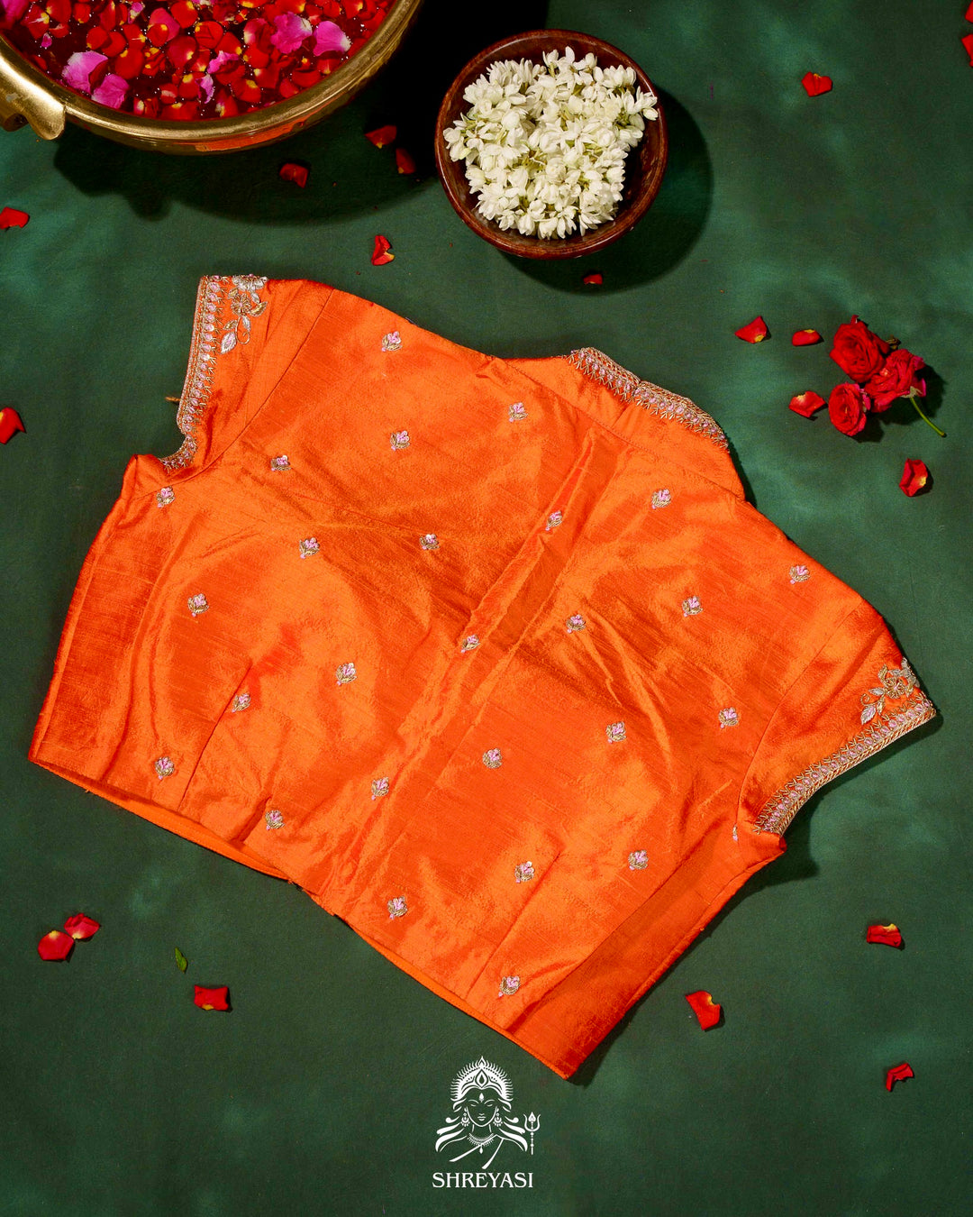 Handloom Pure Banarasi Ektara Kora Silk Saree with Kadiyal Border
