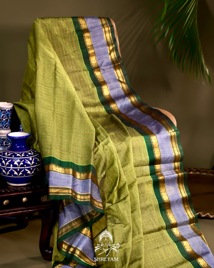 Handloom Sico Gadwal Saree
