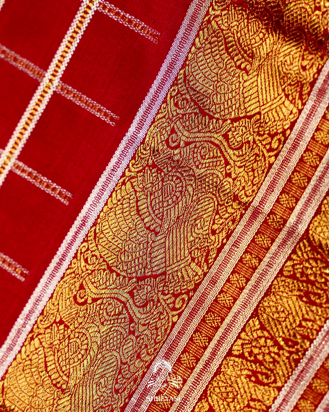Handloom Pure Kanjivaram Silk Saree with Real Zari