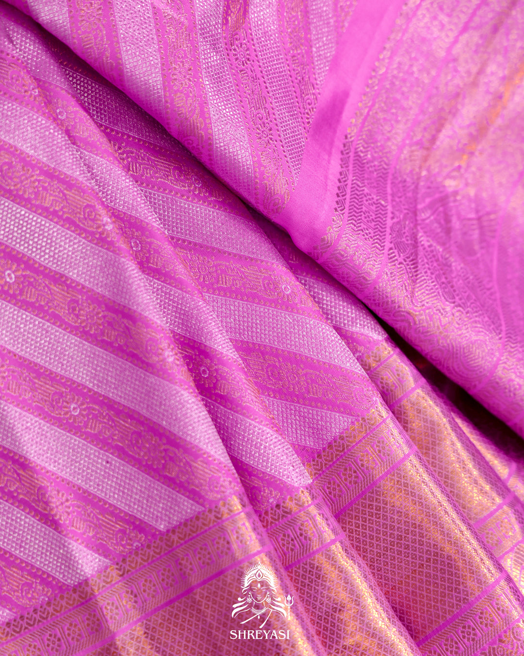 Kanjivaram Silk Saree with Real Zari