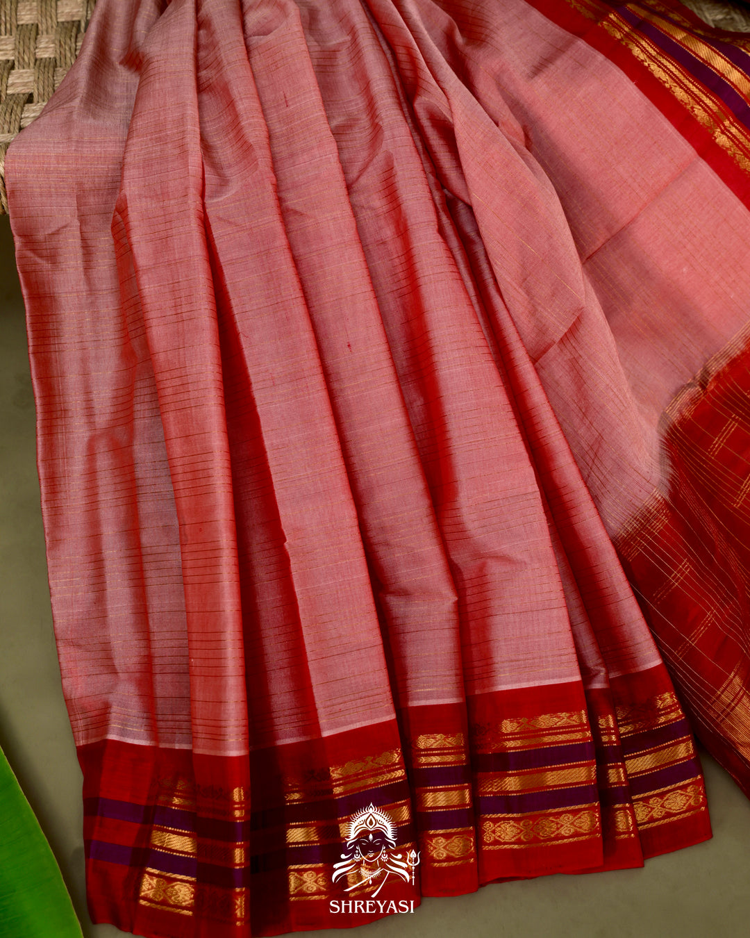 Handloom Sico Gadwal Saree