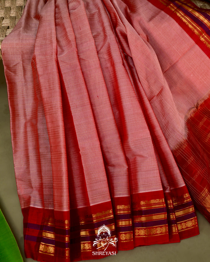 Handloom Sico Gadwal Saree