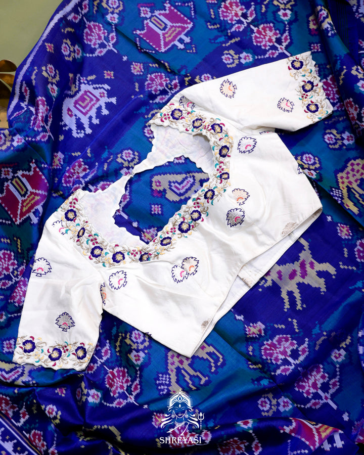 Handloom Pure Rajkot Patola Silk Saree