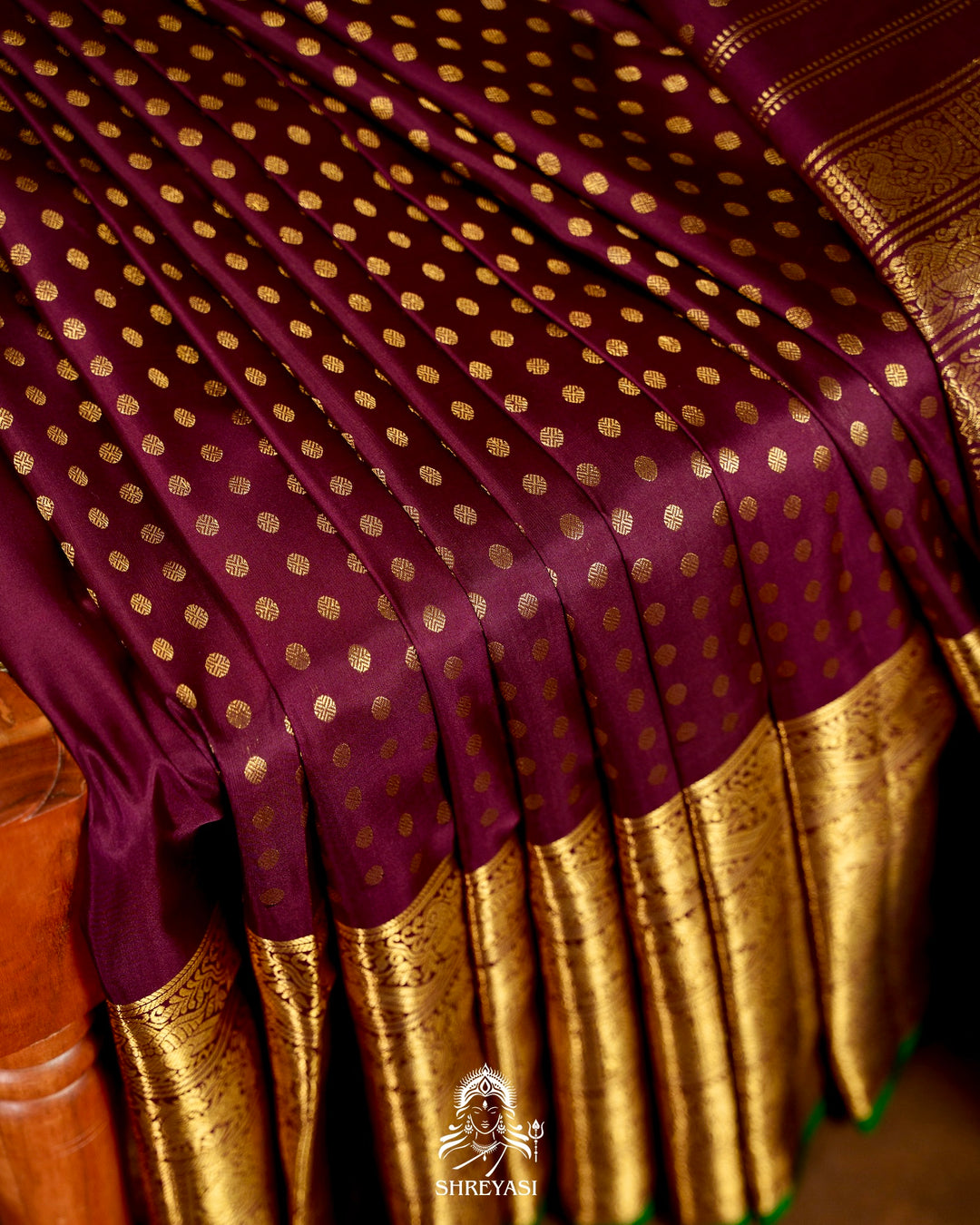 Handloom Pure Kanjivaram Silk Saree in Real Zari