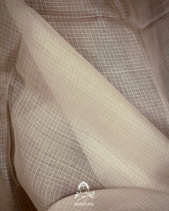 Handloom Pure Silk Kota Saree with Resham Floral Embroidery