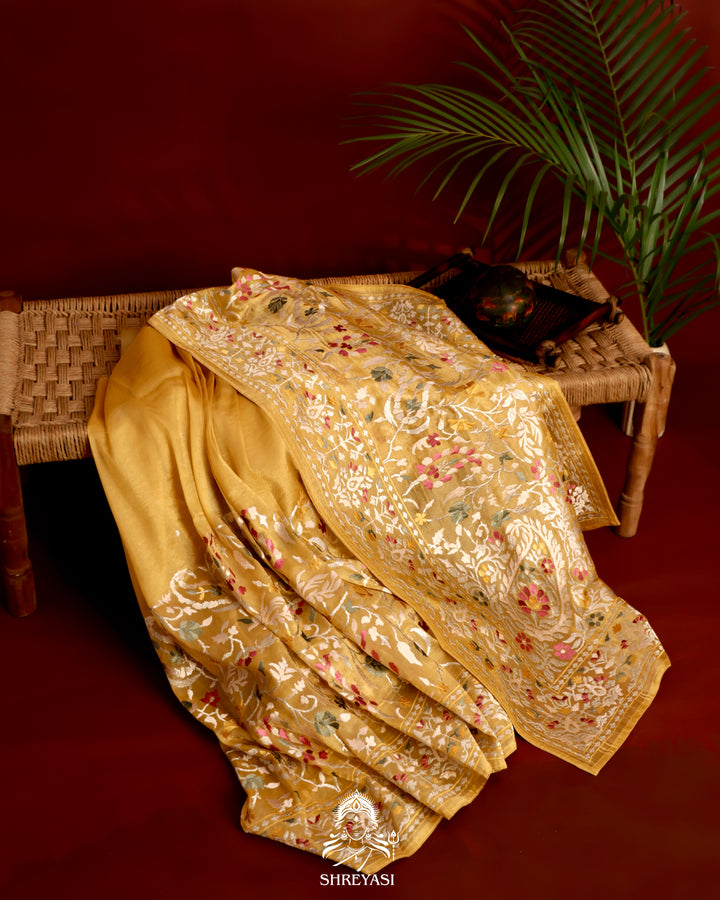 Tissue Georgette Saree