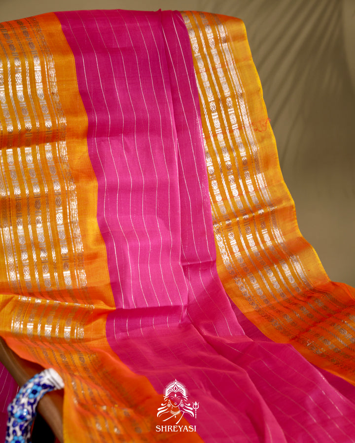 Handloom Sico Gadwal Saree