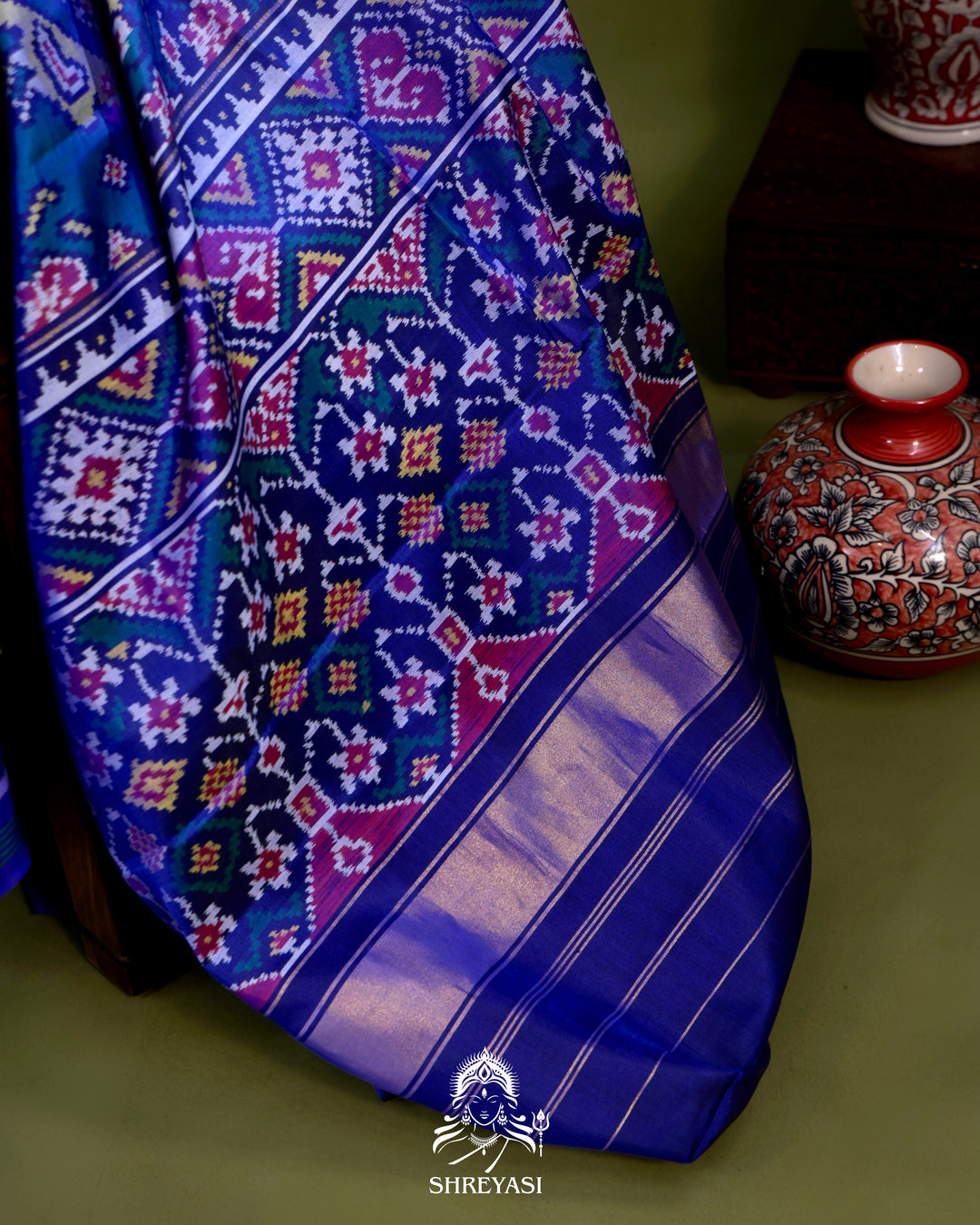 Handloom Pure Rajkot Patola Silk Saree
