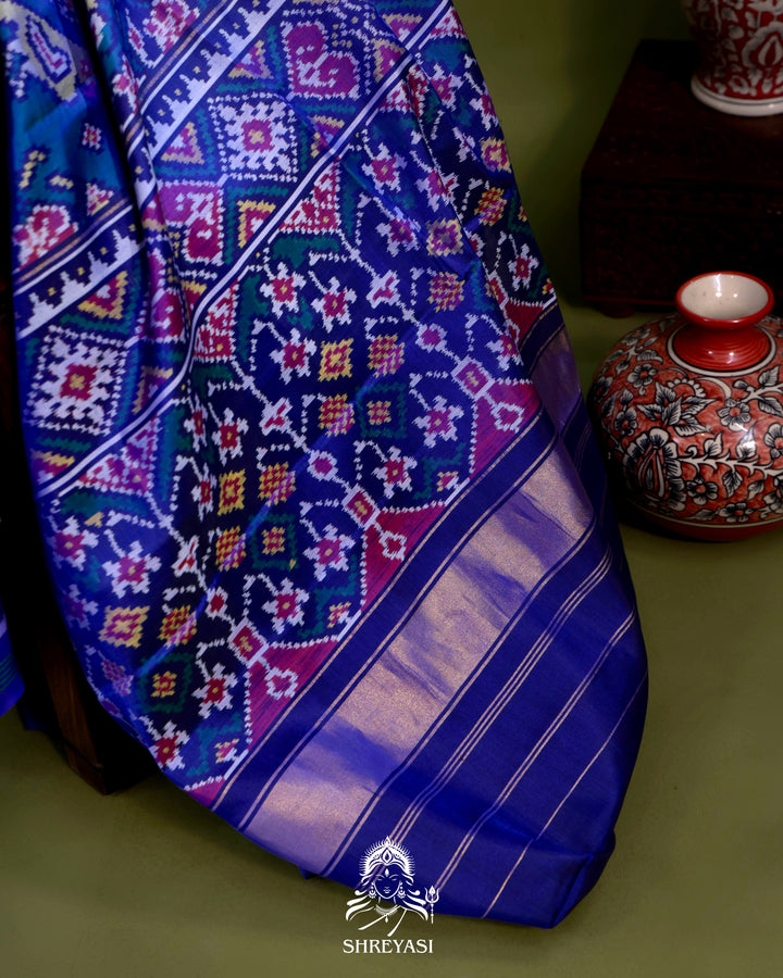 Handloom Pure Rajkot Patola Silk Saree