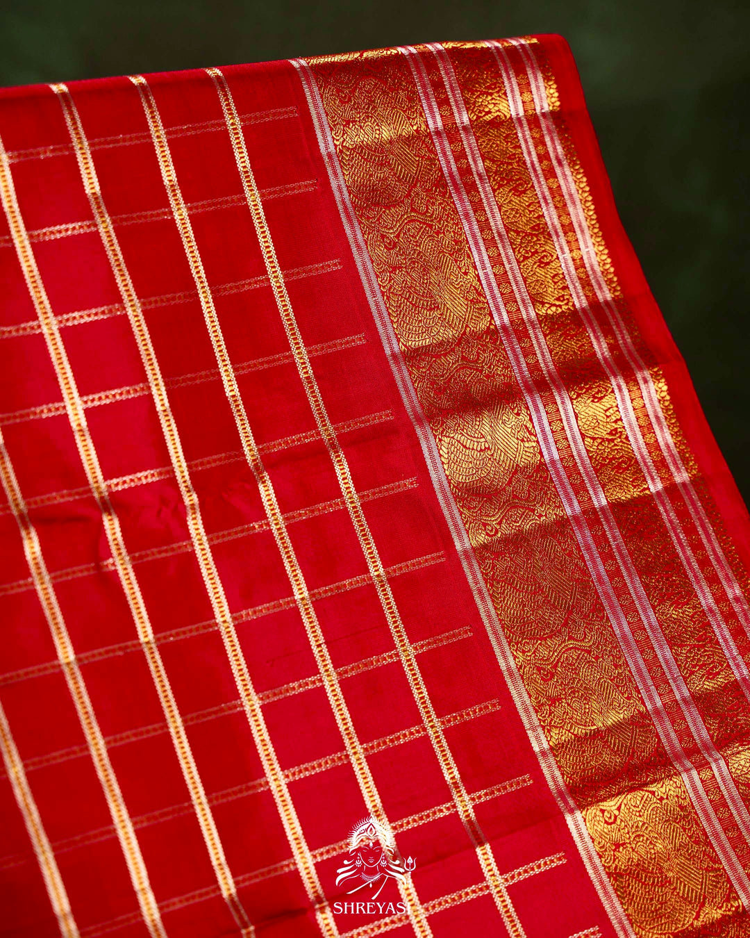 Handloom Pure Kanjivaram Silk Saree with Real Zari