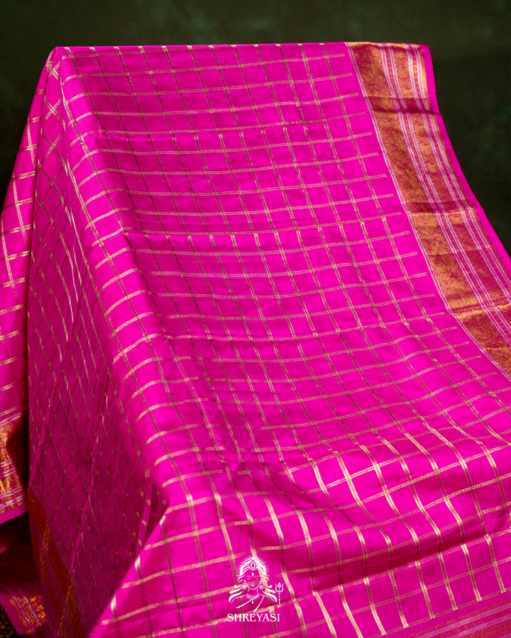 Handloom Pure Kanjivaram Silk Saree with Real Zari
