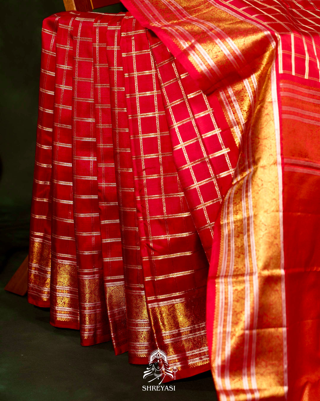 Handloom Pure Kanjivaram Silk Saree with Real Zari