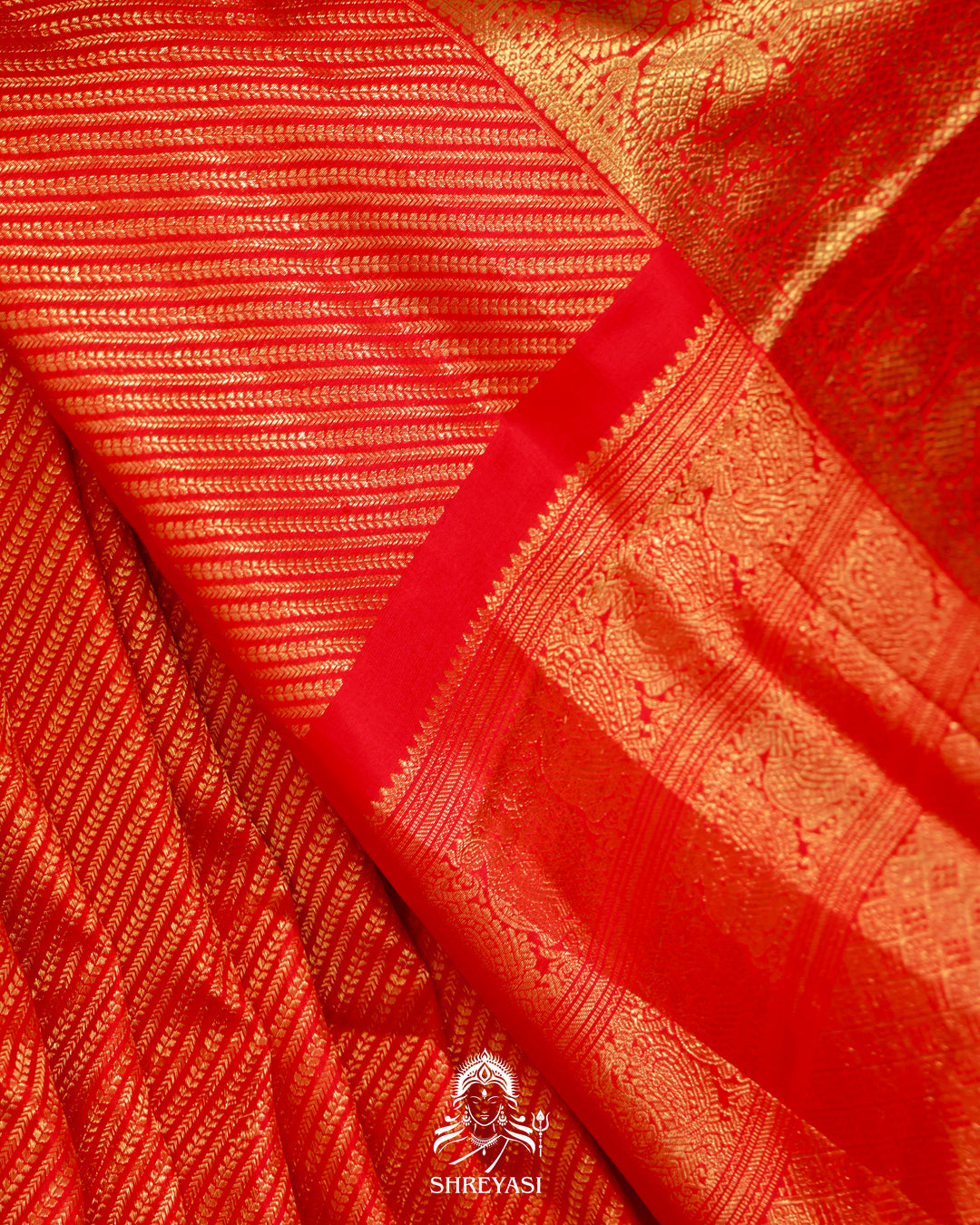 Kanjivaram Silk Saree with Real Zari