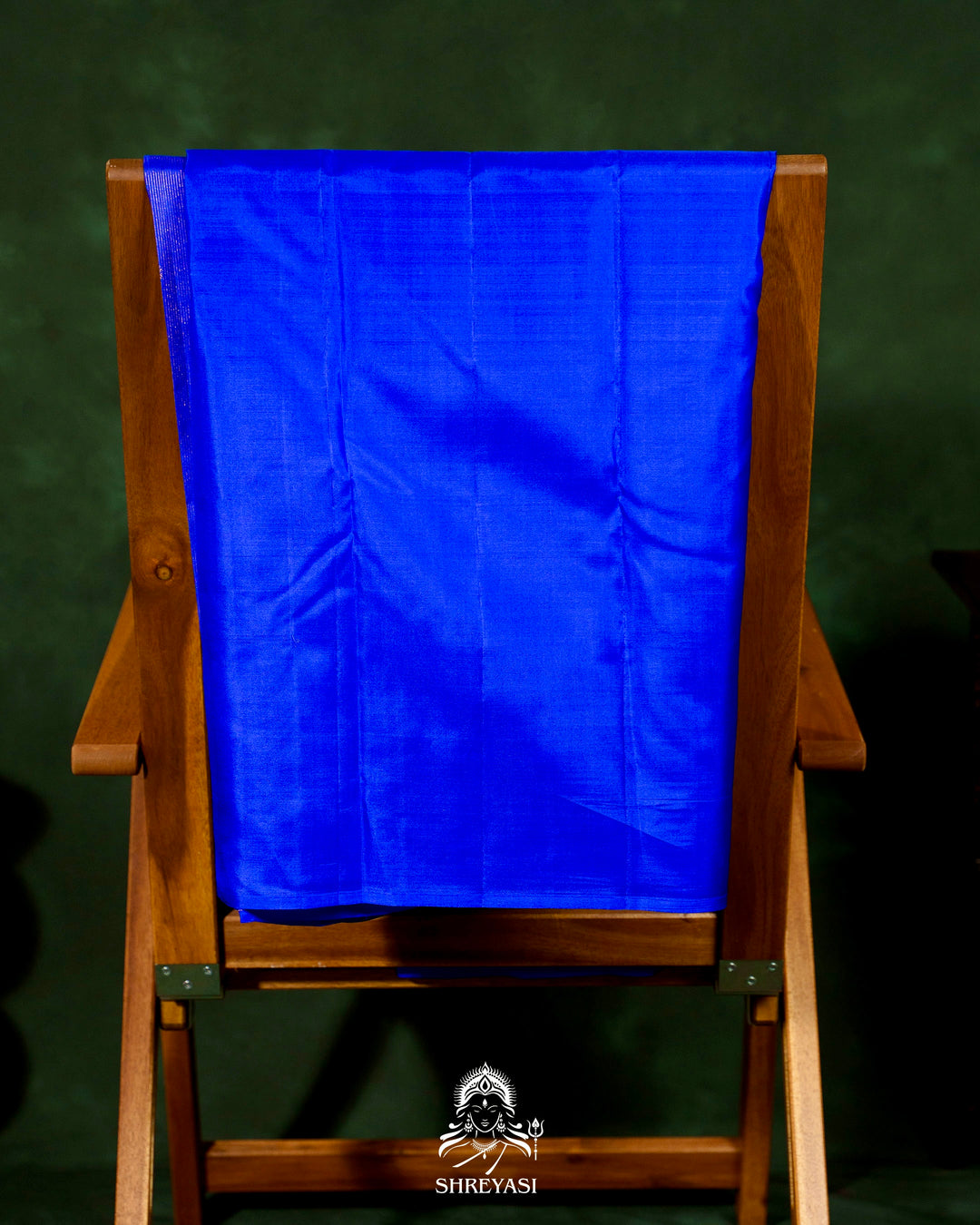 Handloom Pure Kanjivaram Silk Saree in Royal Blue