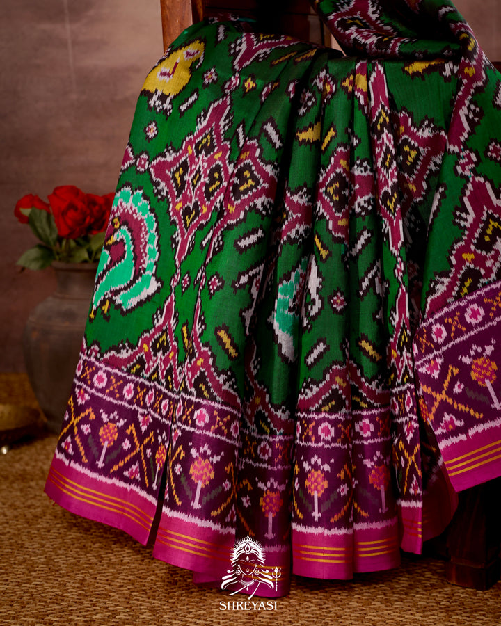 Handloom Pure Rajkot Patola Silk Saree