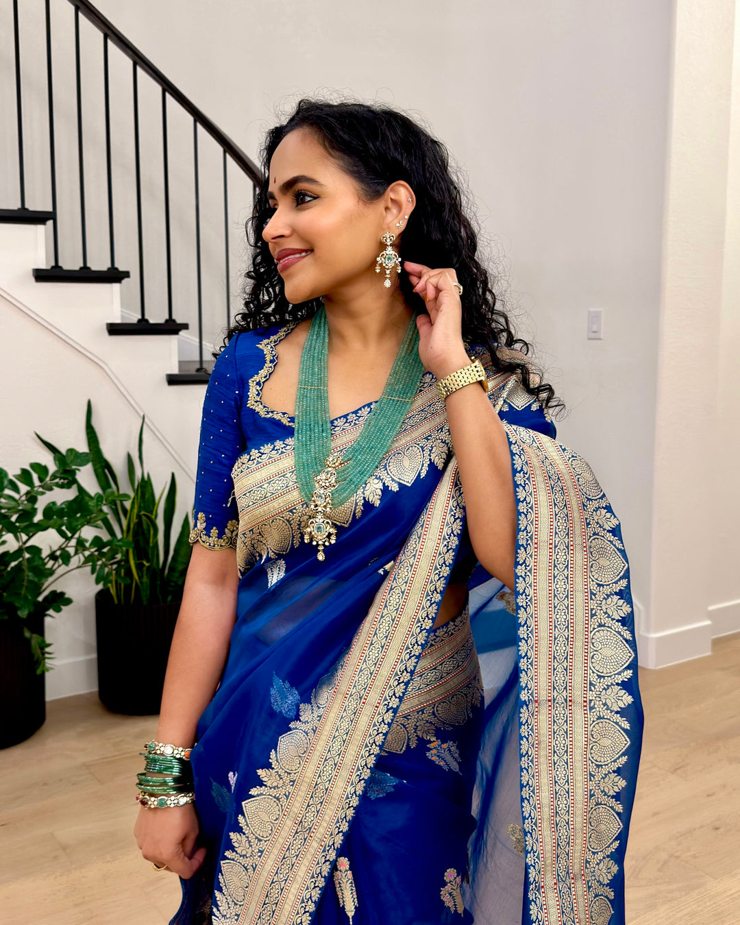 Banarasi Ektara Kora Silk Saree